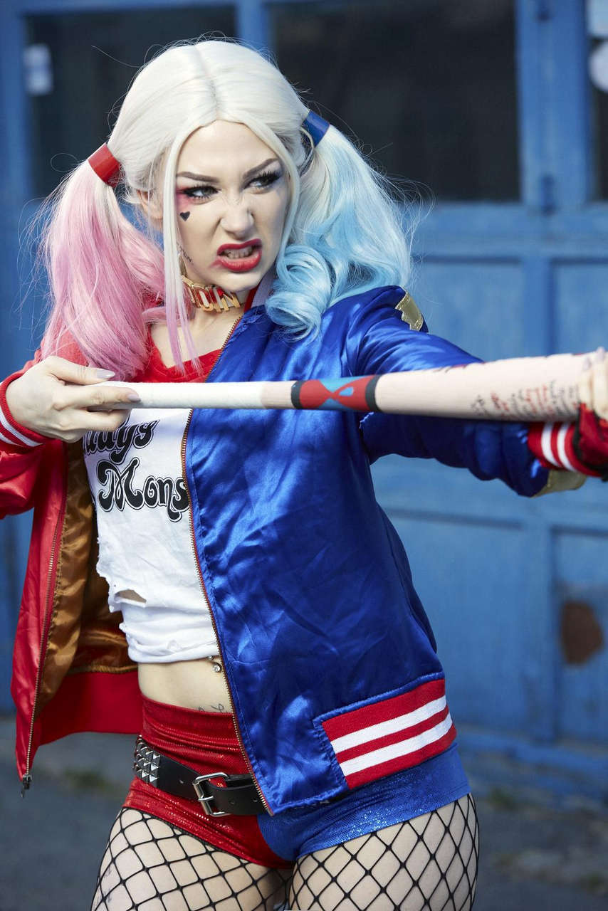 Lucky You Harley Quinn Suicide Squad Cospla