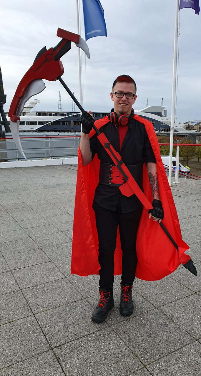 My Male Ruby Rose Cosplay From Mcm Londo