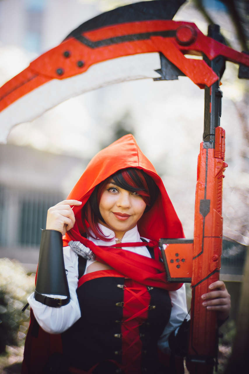 My Ruby Rose Cosplay Silver Eyes And All 