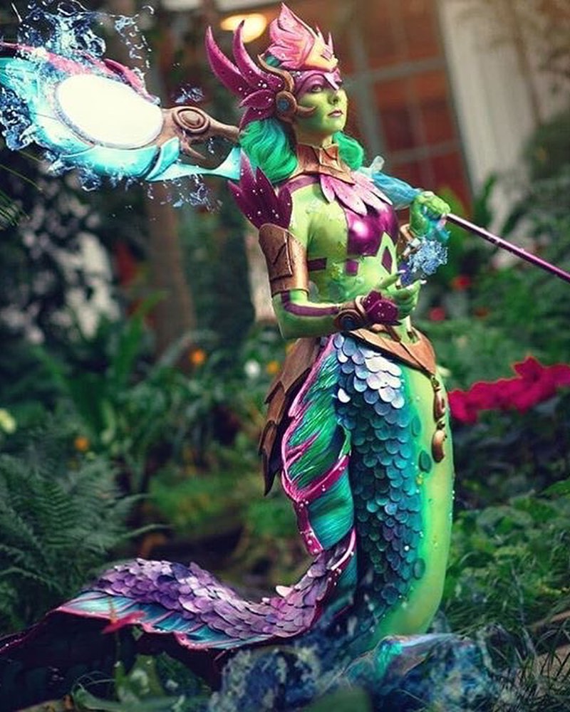 Nami From League Of Legends Cosplayer Inastes Tears Leagueoflegends Nami Namicosplay 