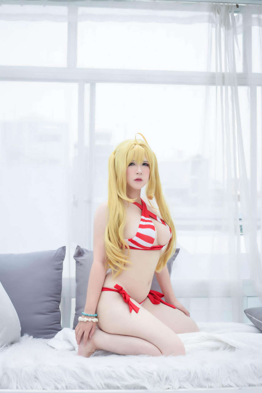Nero Swimsuit Cosplay From Fate G O By Uyuy Cosplaye
