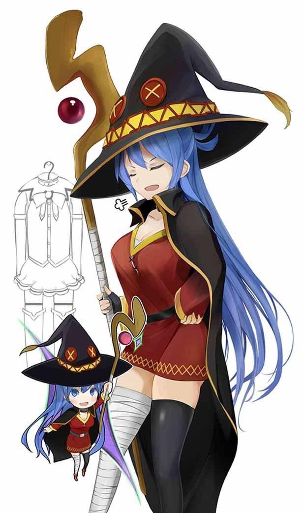 Our Goddess Cosplaying Megumi