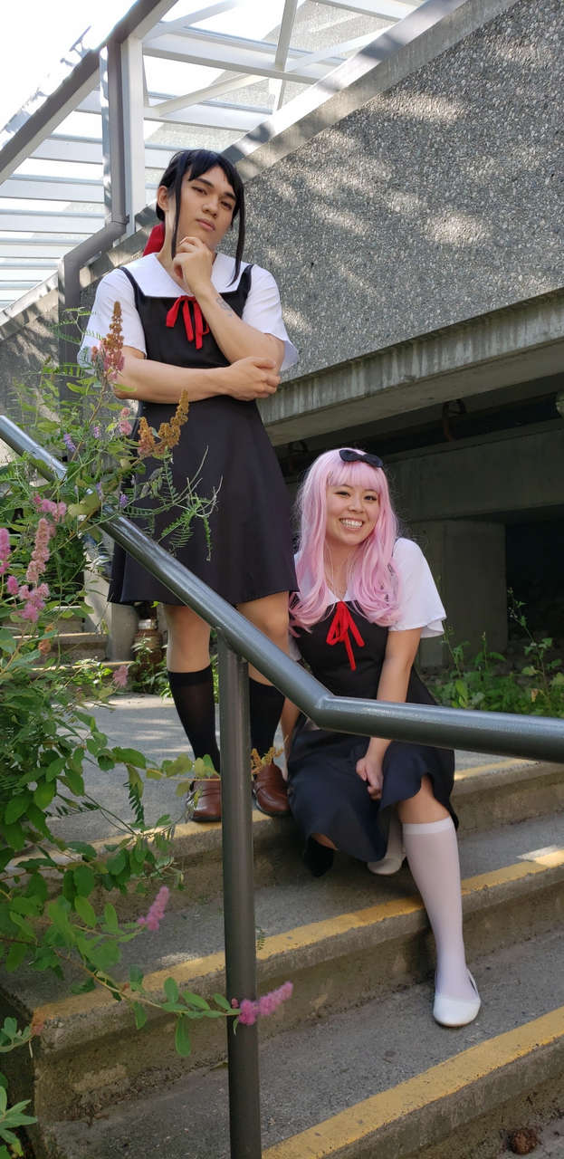 Our Kaguya Chika Cosplay First Timer
