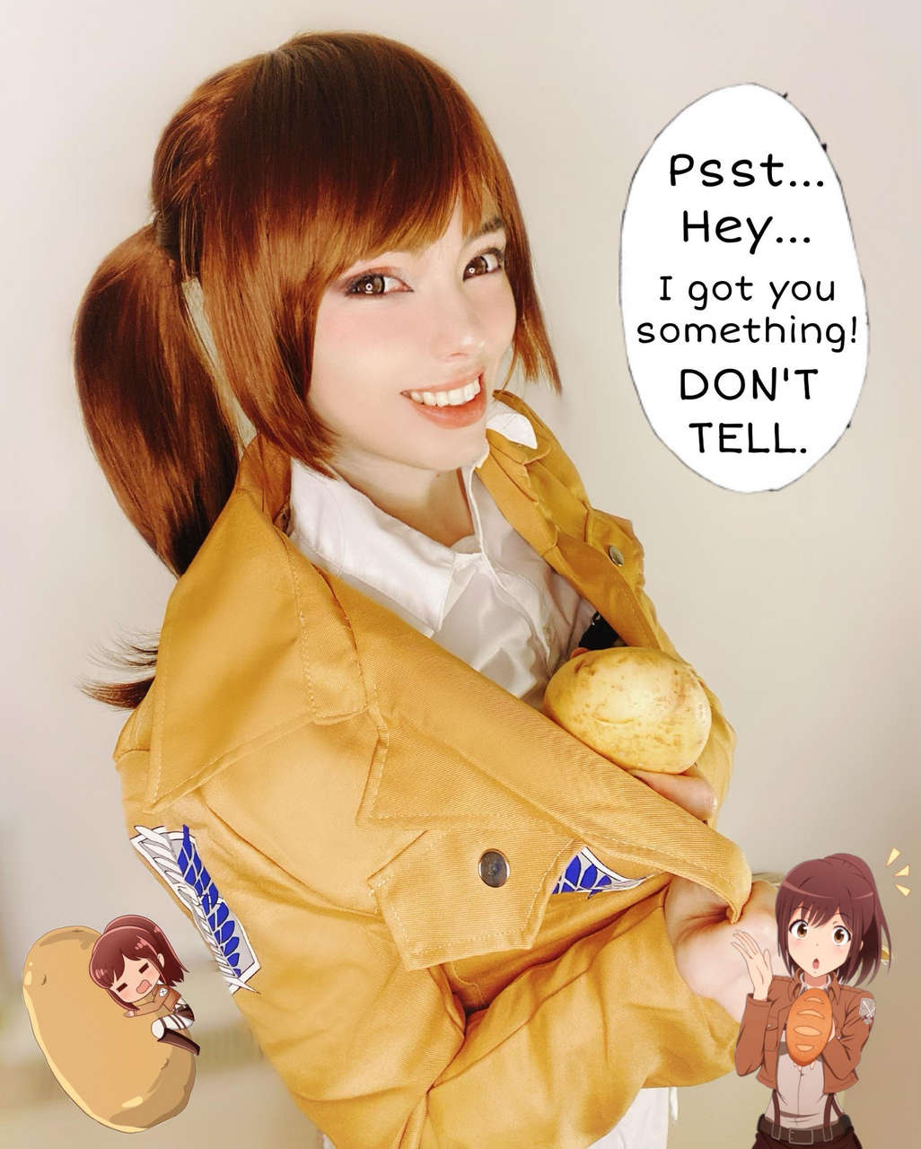 Pov Sasha Sneaks You A Potato Cosplay By Heyitsxe