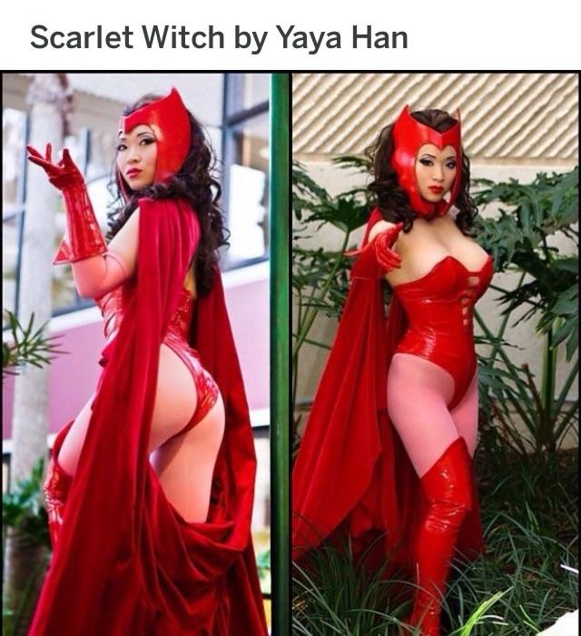 Scarlet Witch By Yana Ha