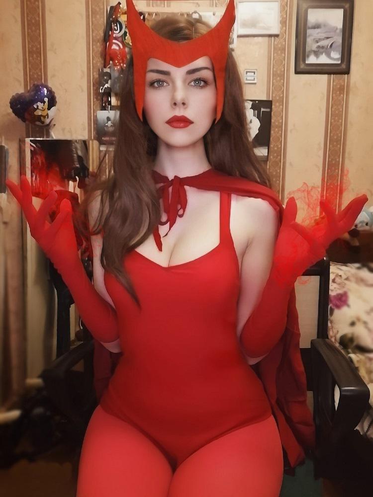 Scarlet Witch Wandavision Cosplay By Maryydixo