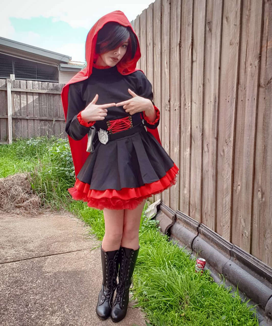 Self Ghostgirl Cosplay My First Go At A Rwby Cosplay What Do You Guys Think X