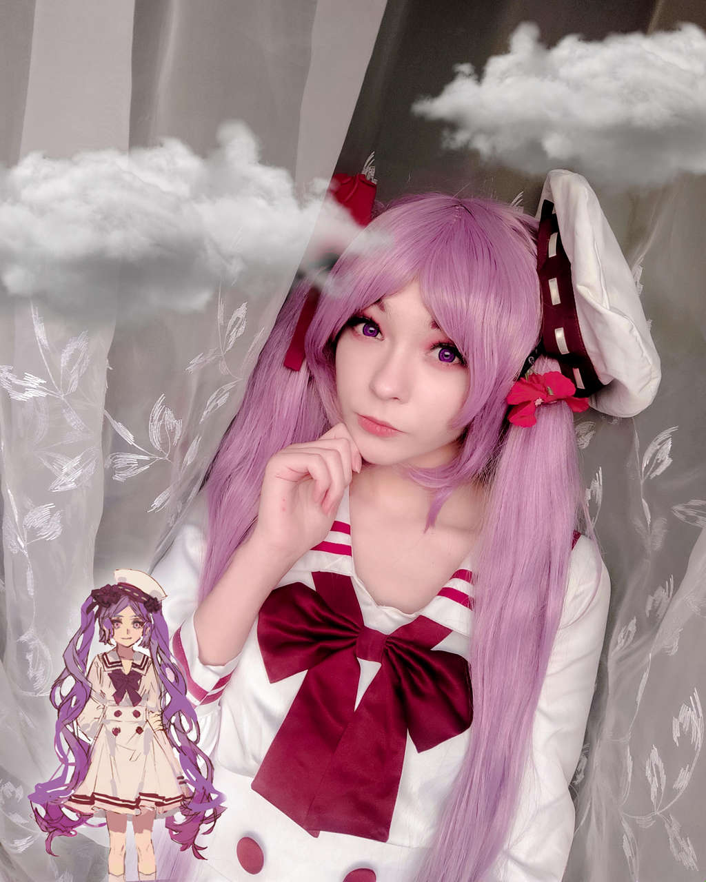 Self My Cosplay Of Stheno From Miss Sailor In White Uniform Ce From Fate G