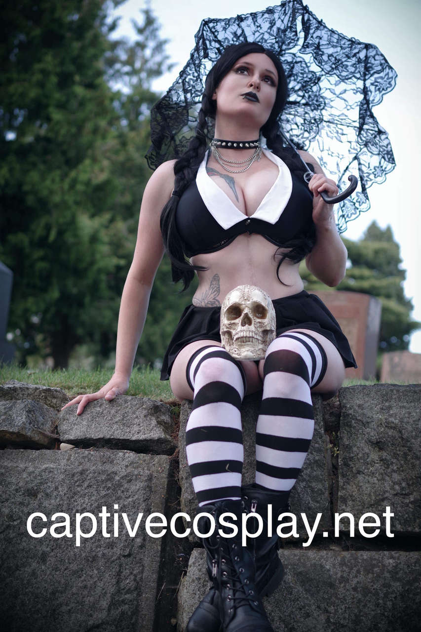 Self Wednesday Addams Cosplay By Captive Cosplay 34d