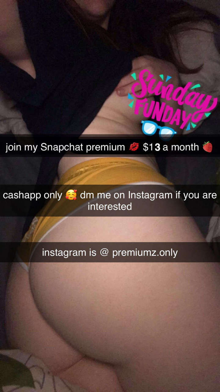 Started A Premium Snapchat Link In Bi