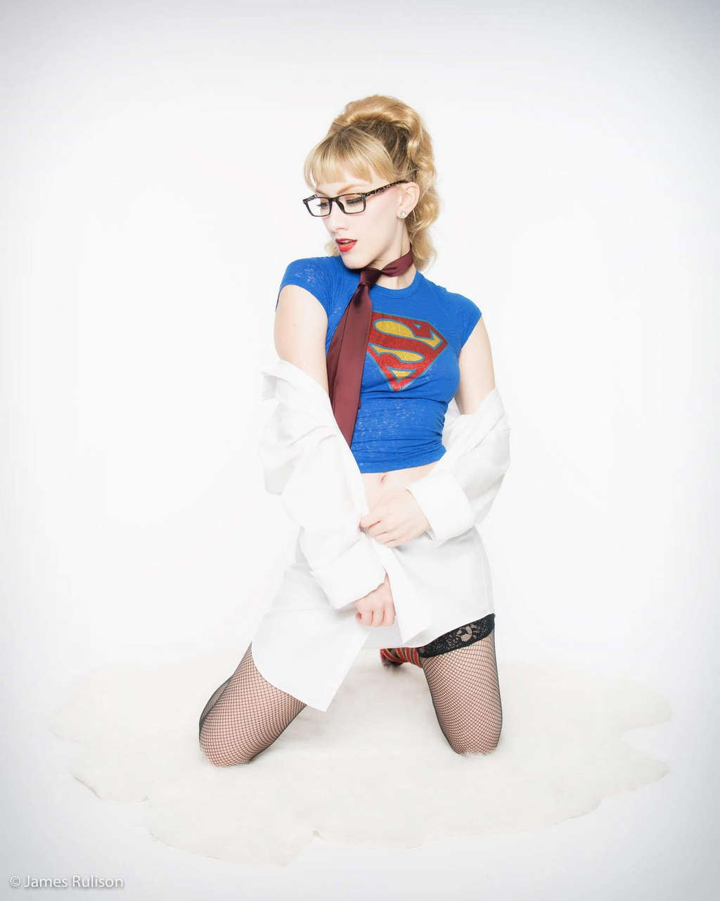 Super Comfy Supergirl Shirt Model Tara Cosplay Photographer James Ruliso