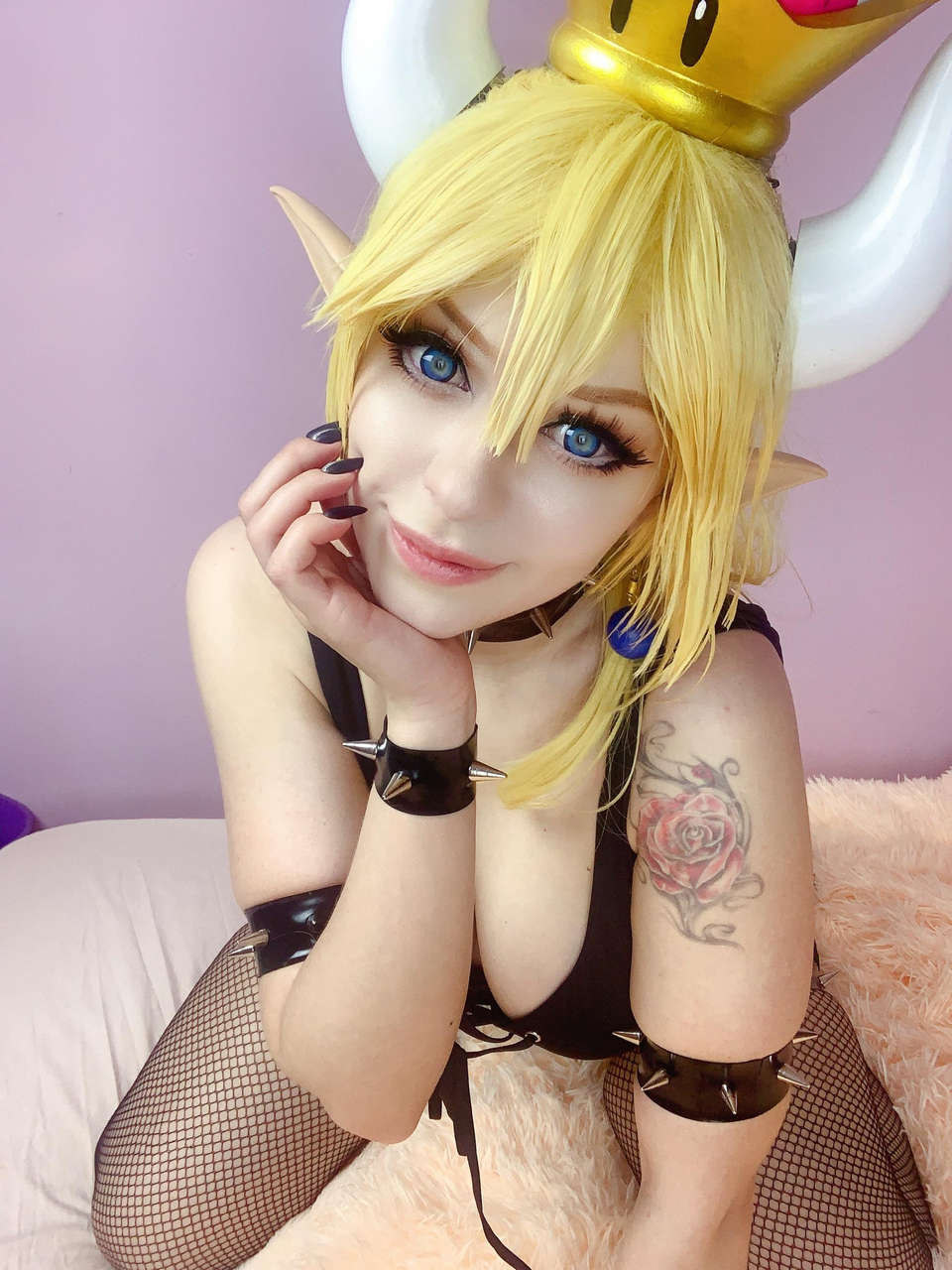 Bowsette From Super Mario By Lil Kat