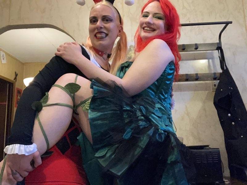 Harley Quinn And Posion Ivy By Annabel Lee And Janet Mercur