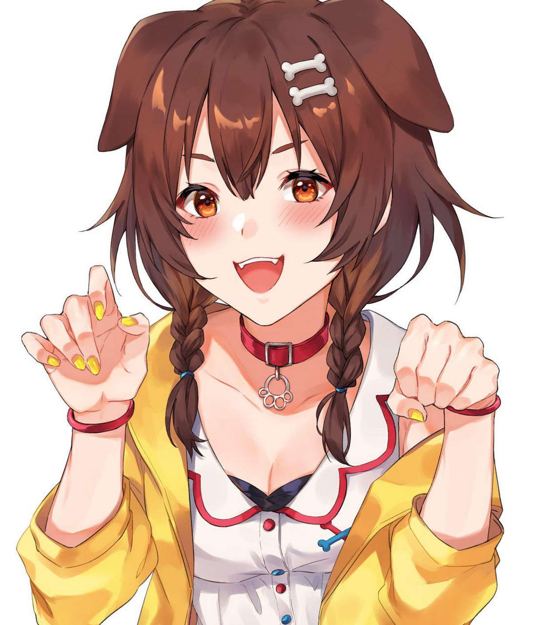Make Sure To Headpat Your Dog Girl Toda