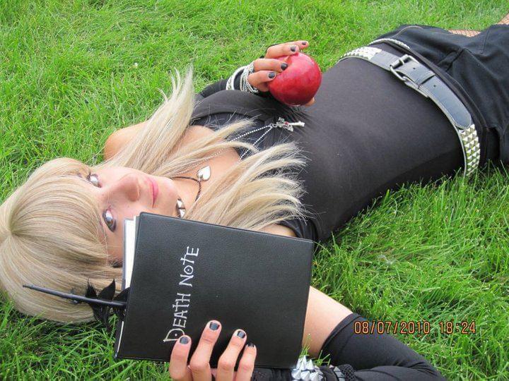 Misa Misa From Deathnote By Sabrinamoonxo This Was My First Ever Cosplay As A Teenage