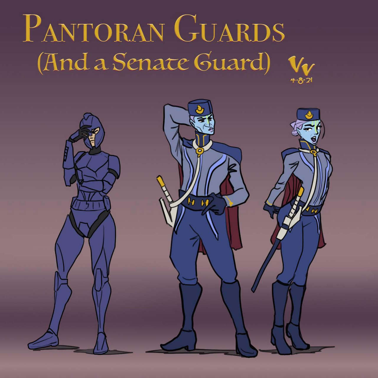Pantoran Guards For My New Comic Vegaversio Clone War