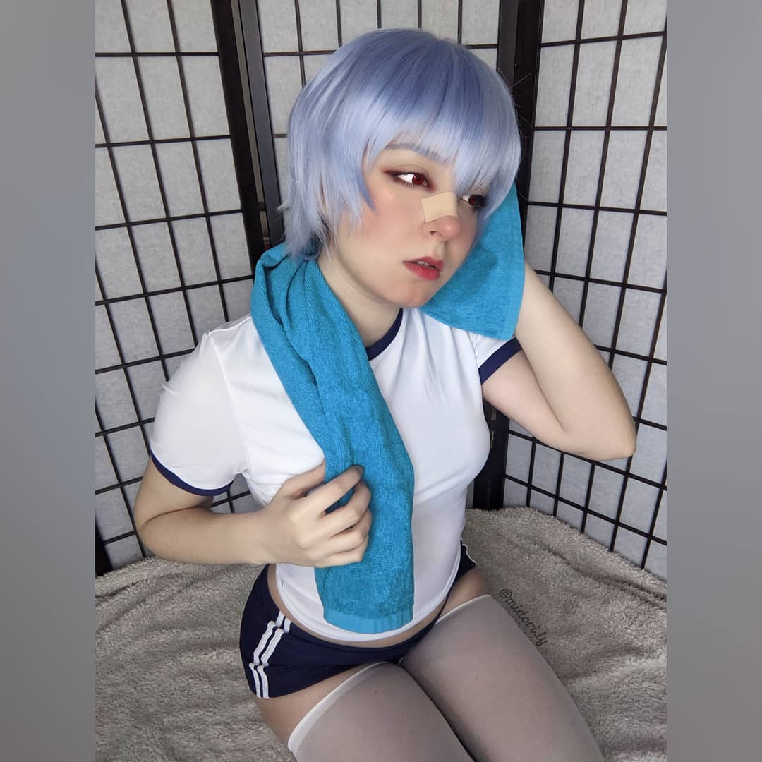 Rei Ayanami In Bloomers Midor