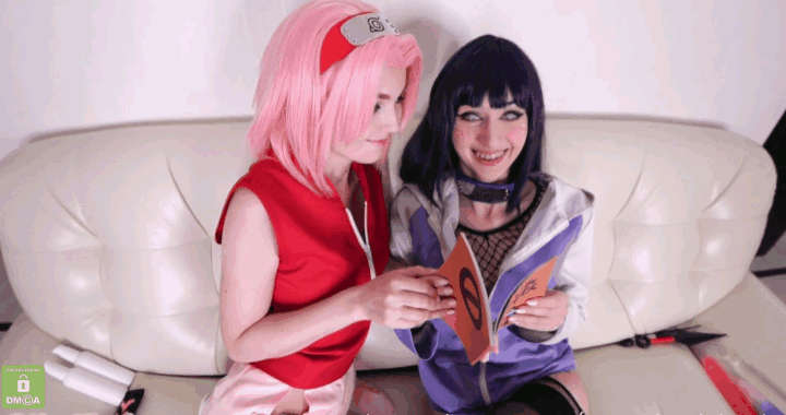 Sakura And Hinata From Naruto By Sia Siberia And Purple Bitch