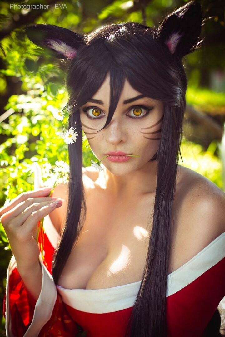 Self Ahri Cosplay By Katssby