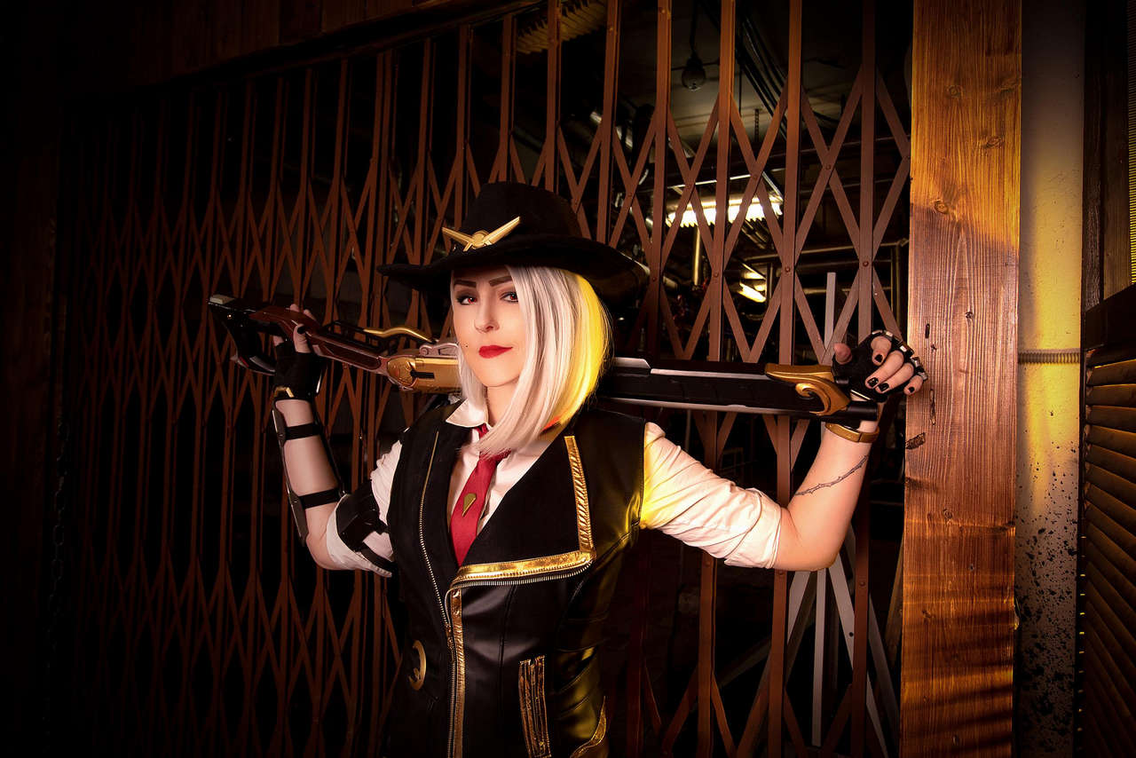 Self Ashe Overwatch Cosplay By Sweet Calamit