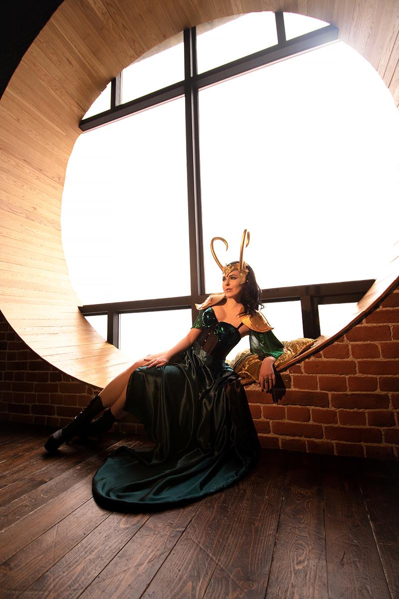 Self Lady Loki From Marvel Cosplay By Sweet Calamit