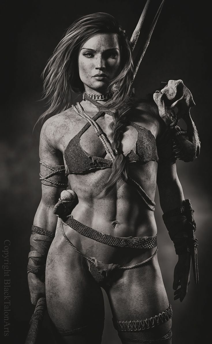 Barbarian Lady Concept Ar
