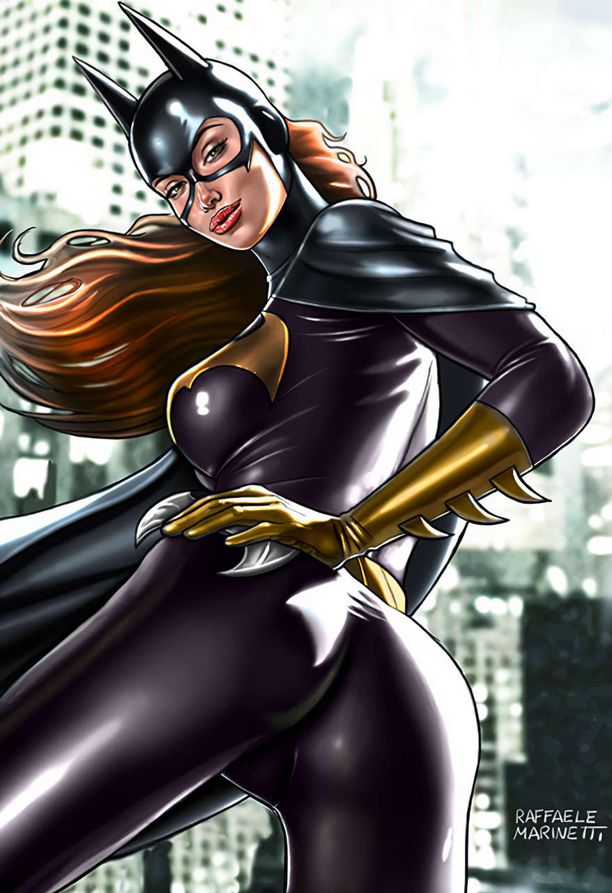 Batgirl In Her Form Fitting Sui