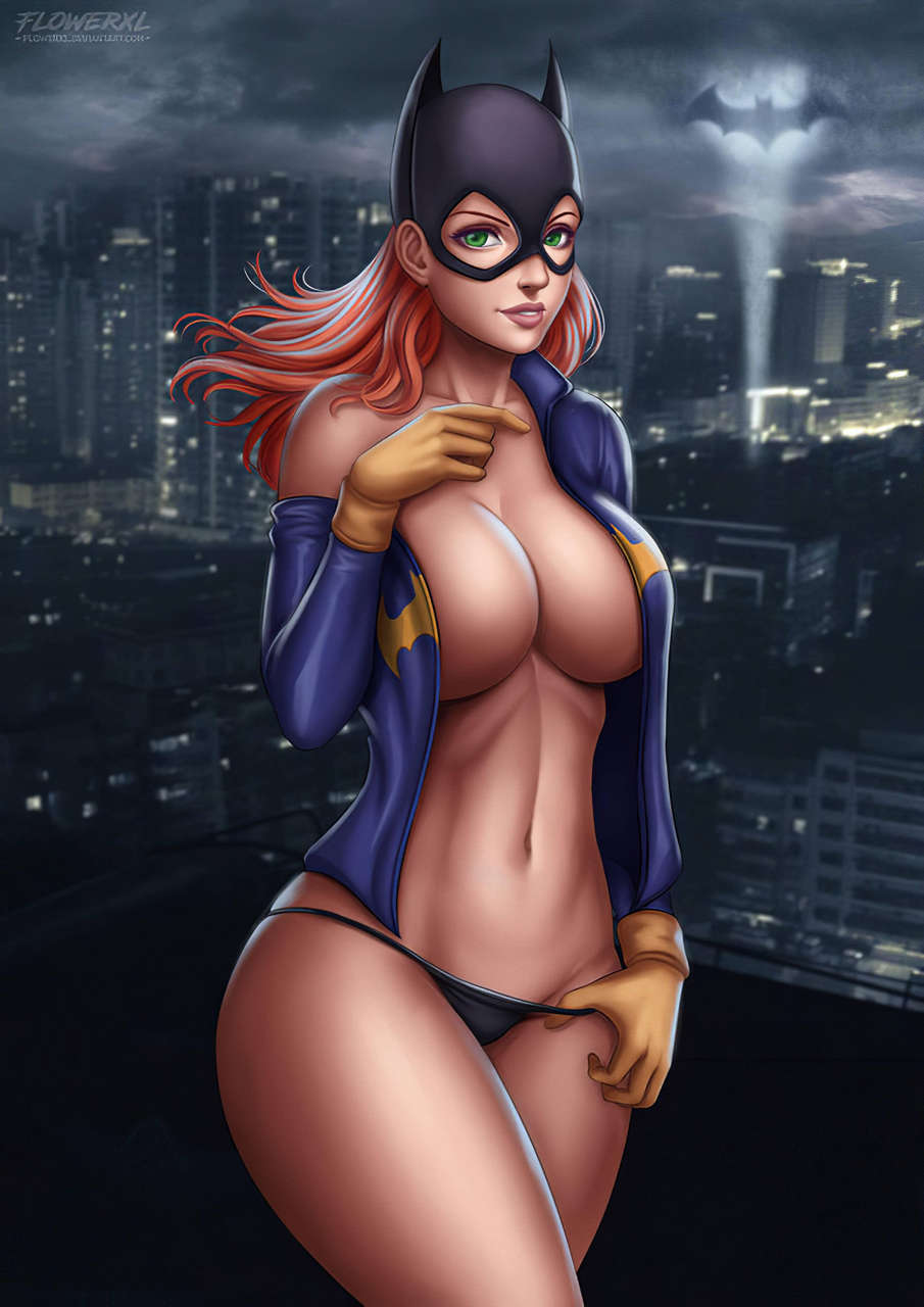 Batgirl In Her Jacke