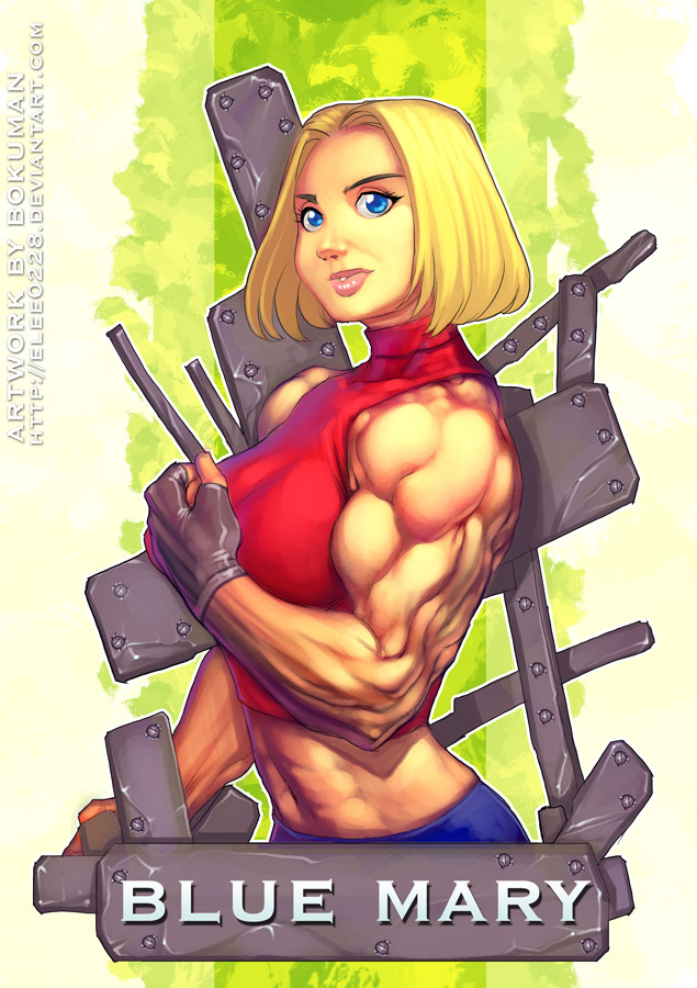 Blue Mary By Bokuman King Of Fighter