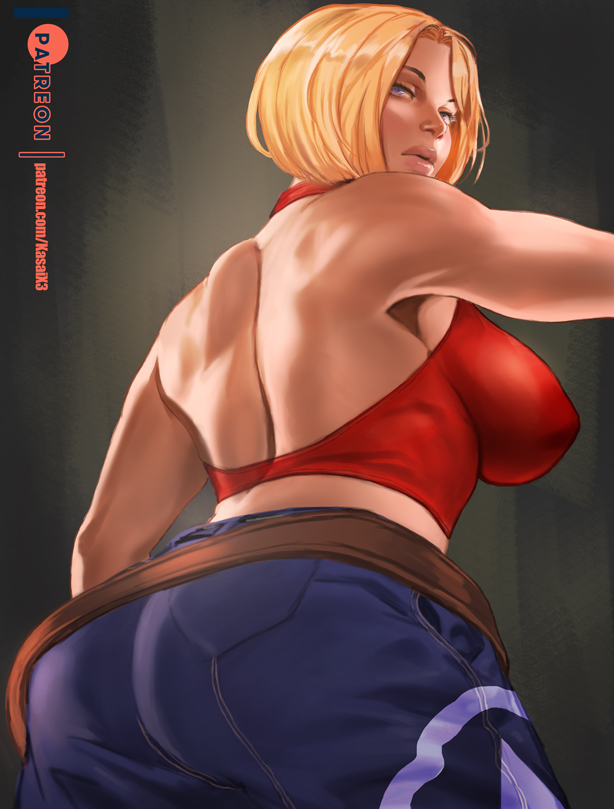 Blue Mary Kasai King Of Fighter