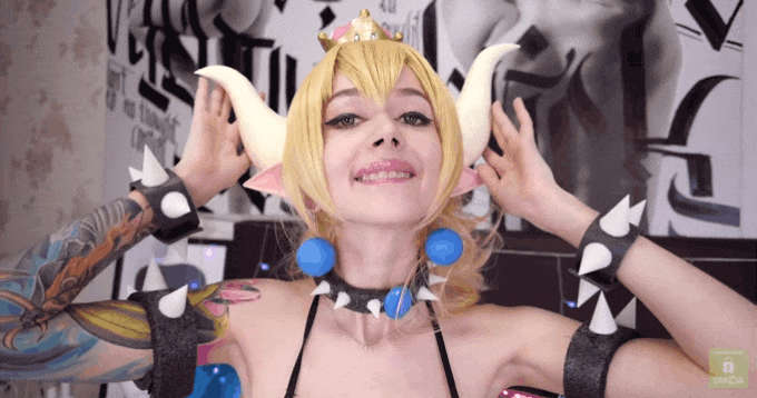 Bowsette From Mario By Purple Bitch