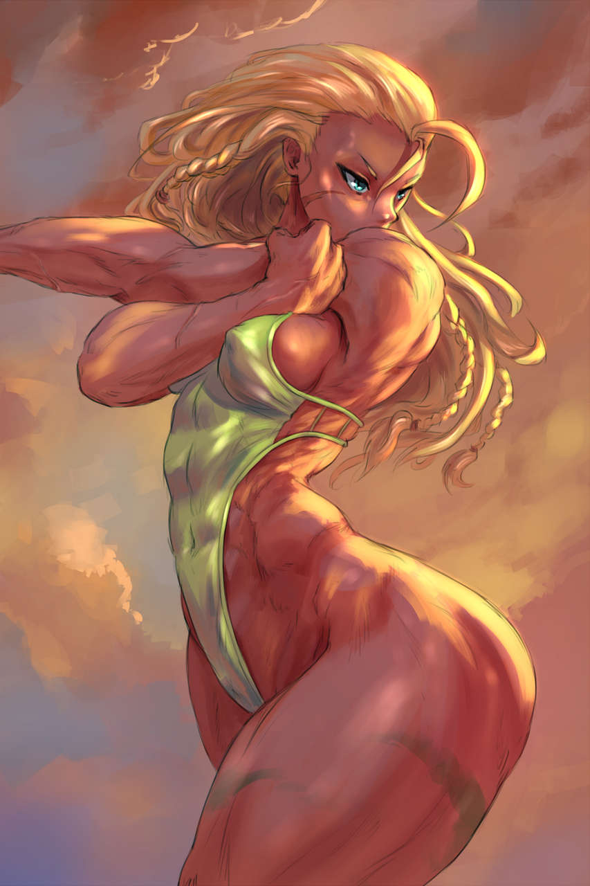 Cammy Stretching Cutesexyrobutts Street Fighte