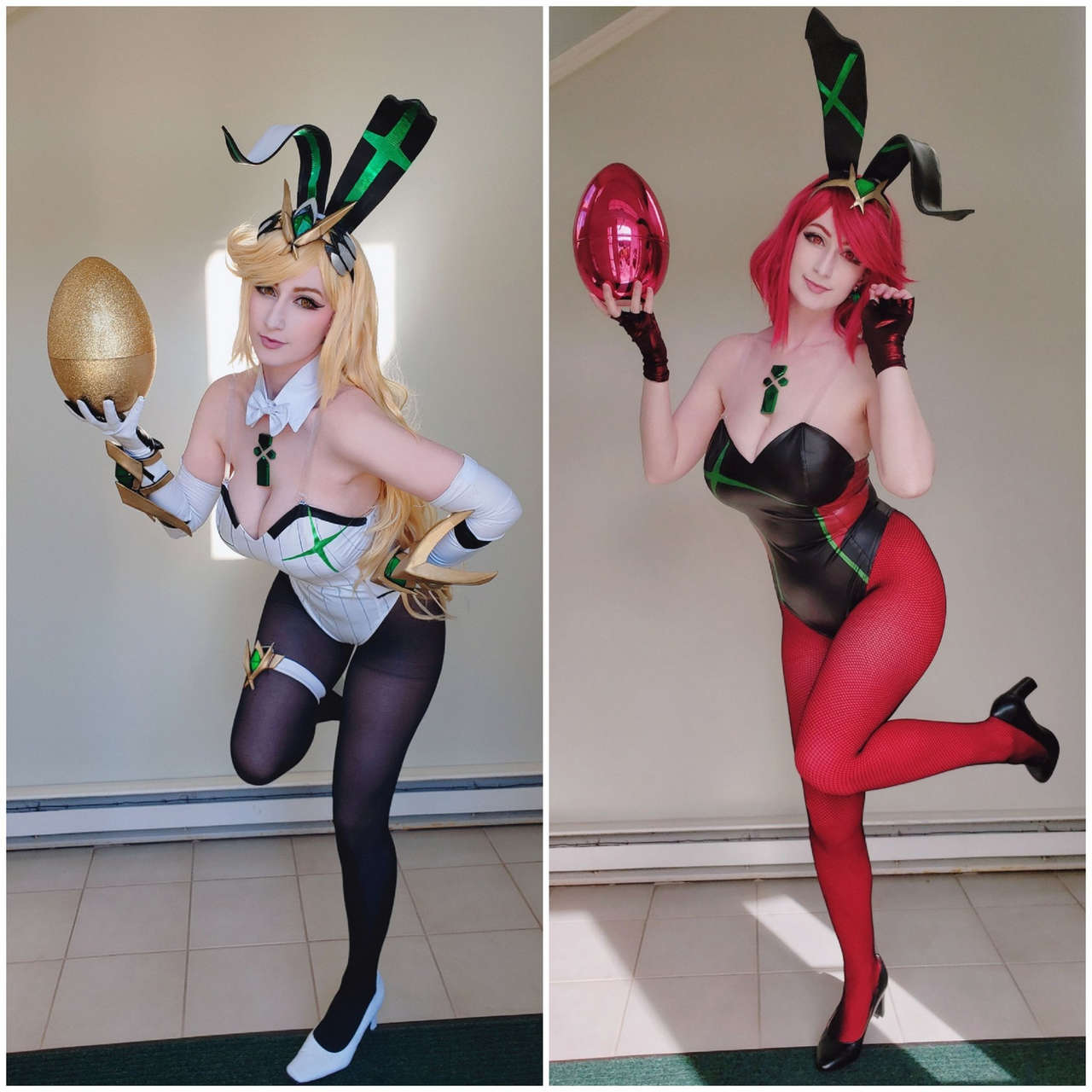 Cannolicat31 Catherine Rose As Mythra And Pyra From Xenoblade Chronicle