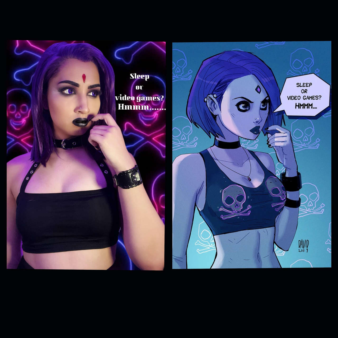 Casual Raven Cosplay By Selena The Latin