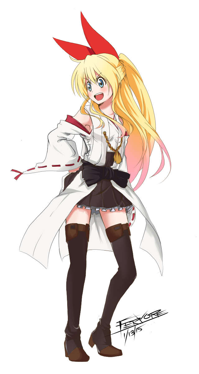 Chitoge Spreading The Words Of Lady Kongou Kancolle X Niseko
