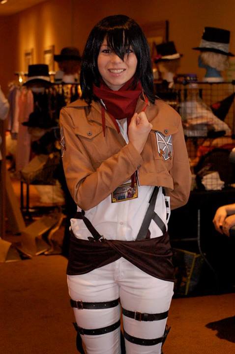 Cool Mikasa Cosplay A Friend Of Mine Mad