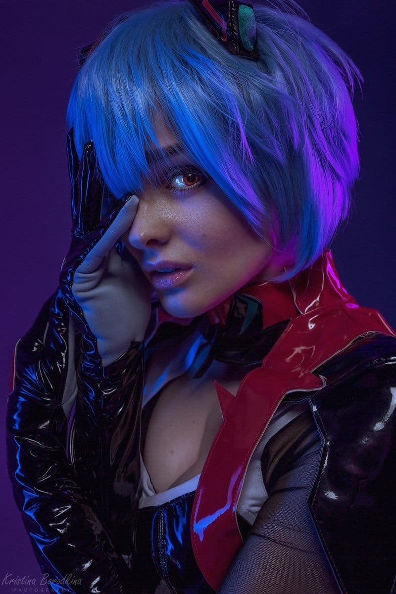 Cosplay Rei From Evangelion By Sophie Katssby