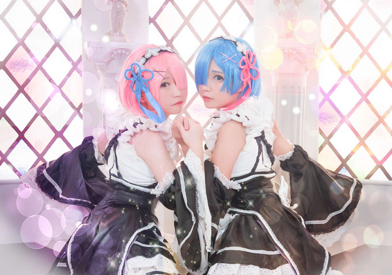 Cosplay Rem And Ram By Yui Kitt