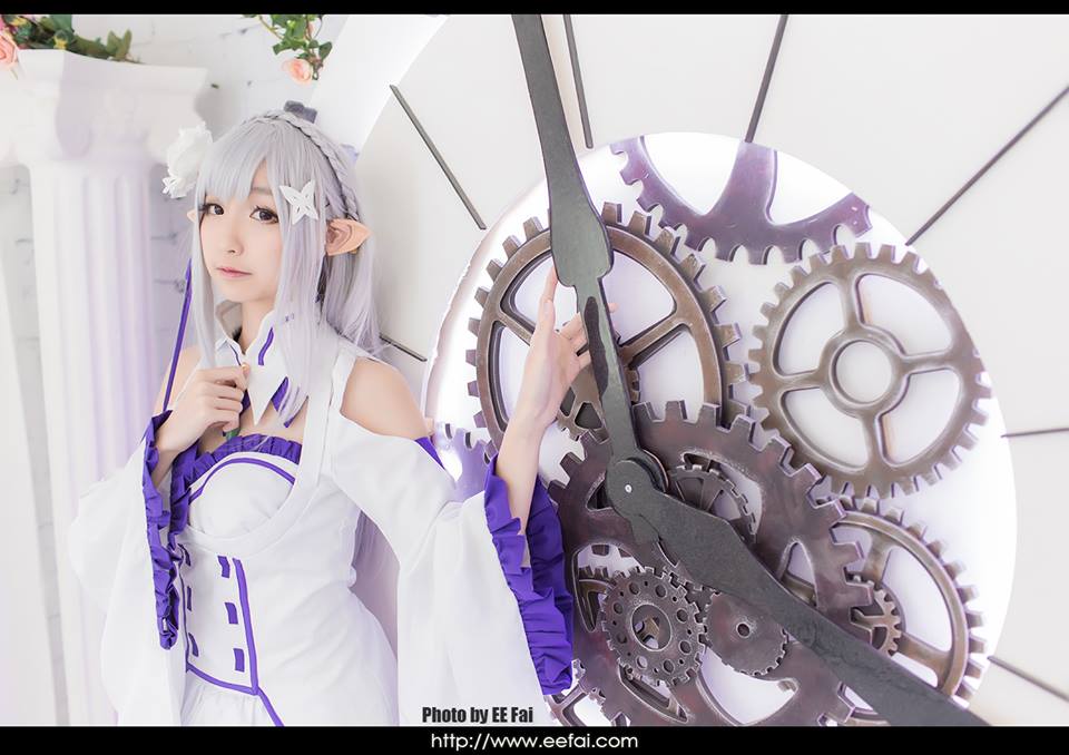Cosplay Rezero Emilia By Silver Here