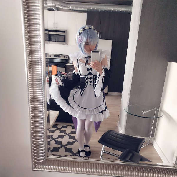 Cosplay Rezero Rem By Lilypich
