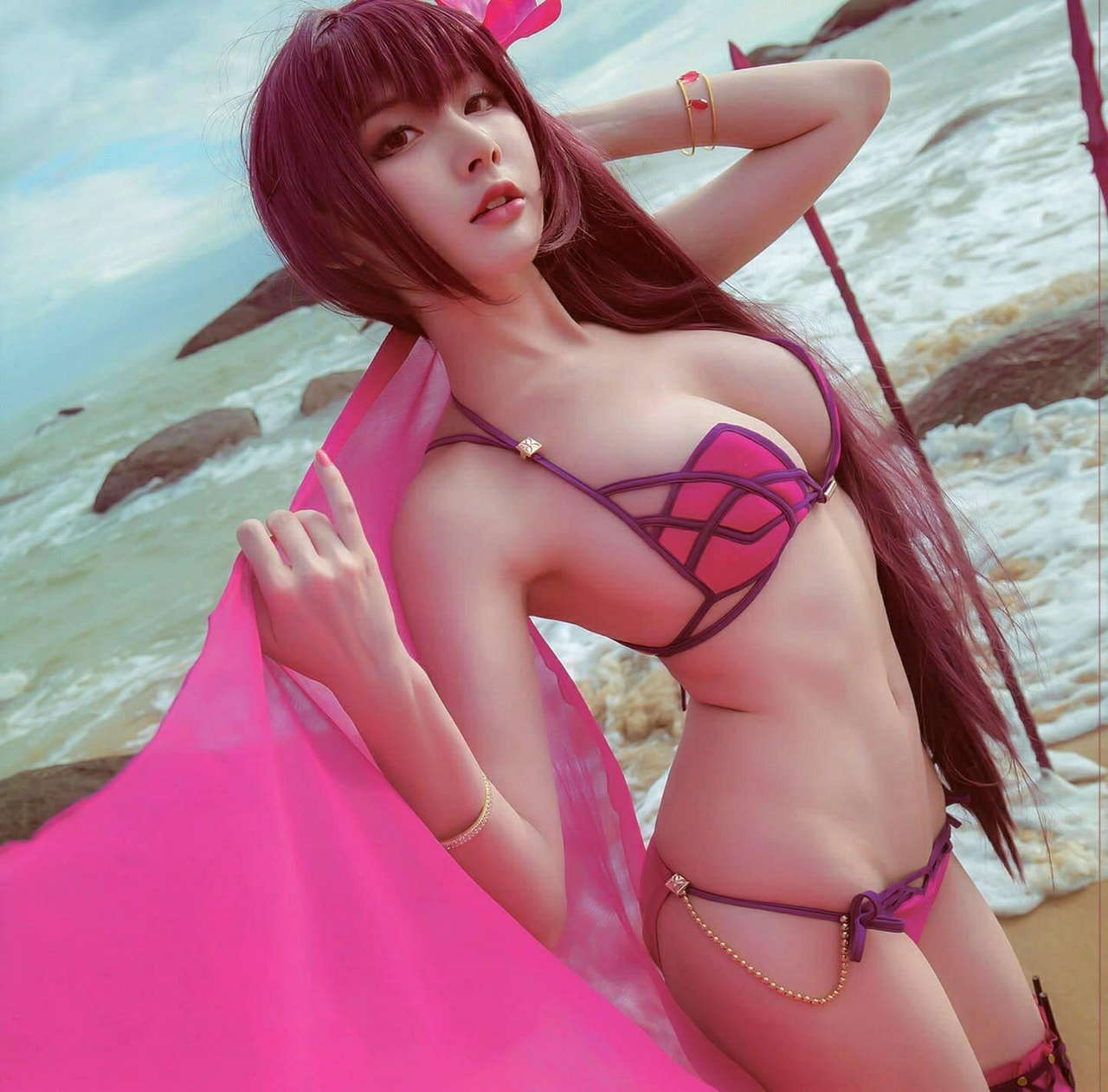 Cosplay Scathach From Fate Grand Order By Ii 