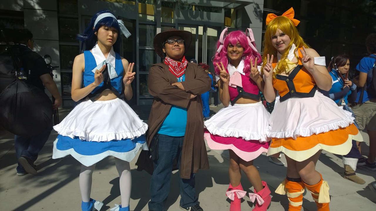 Cosplay Went To Fanime 15 As The Director From Shirobako Stumbled Across Exodus Cospla