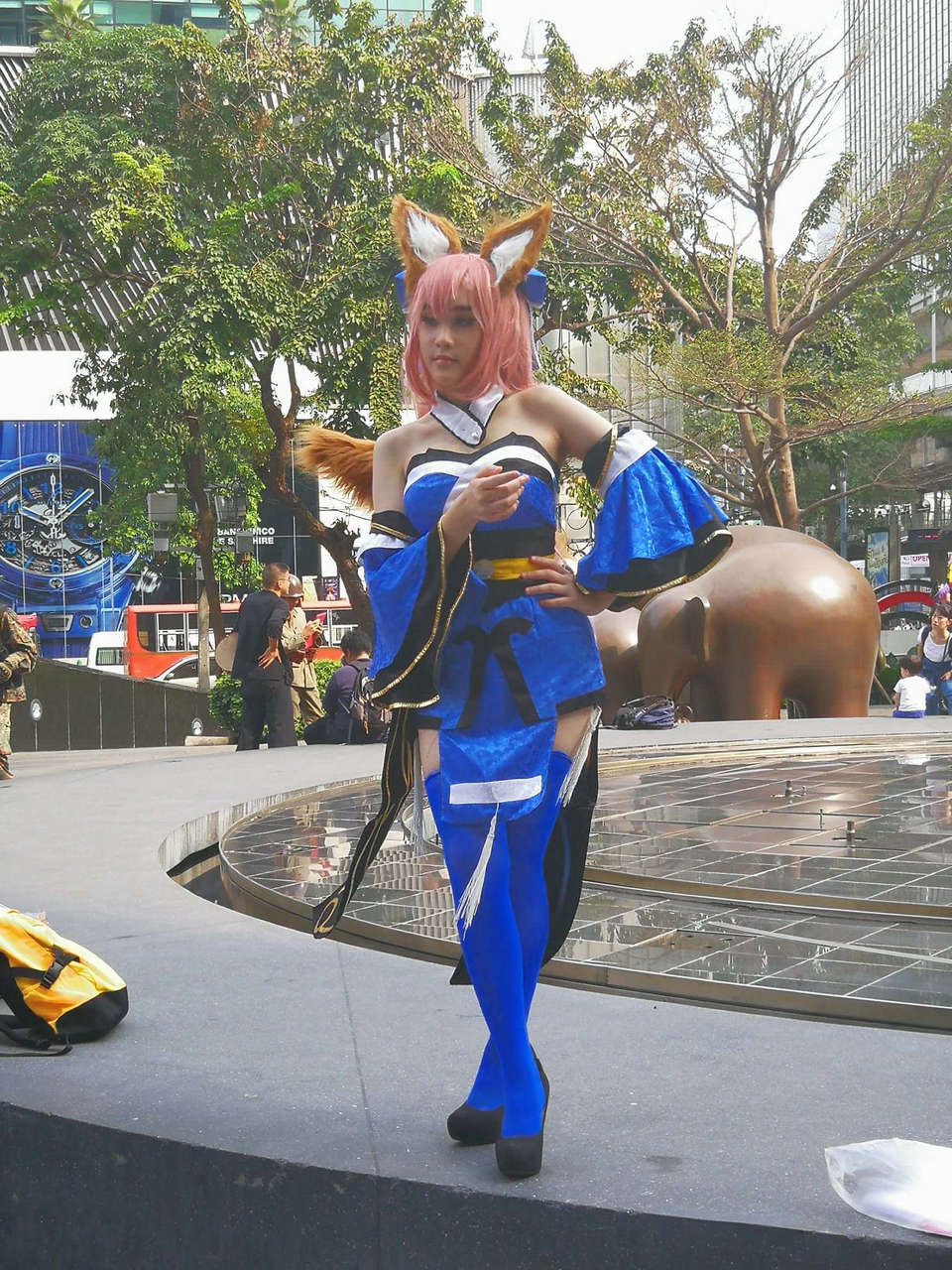 Cosplayers At Japan Expo 2018 In Thailand