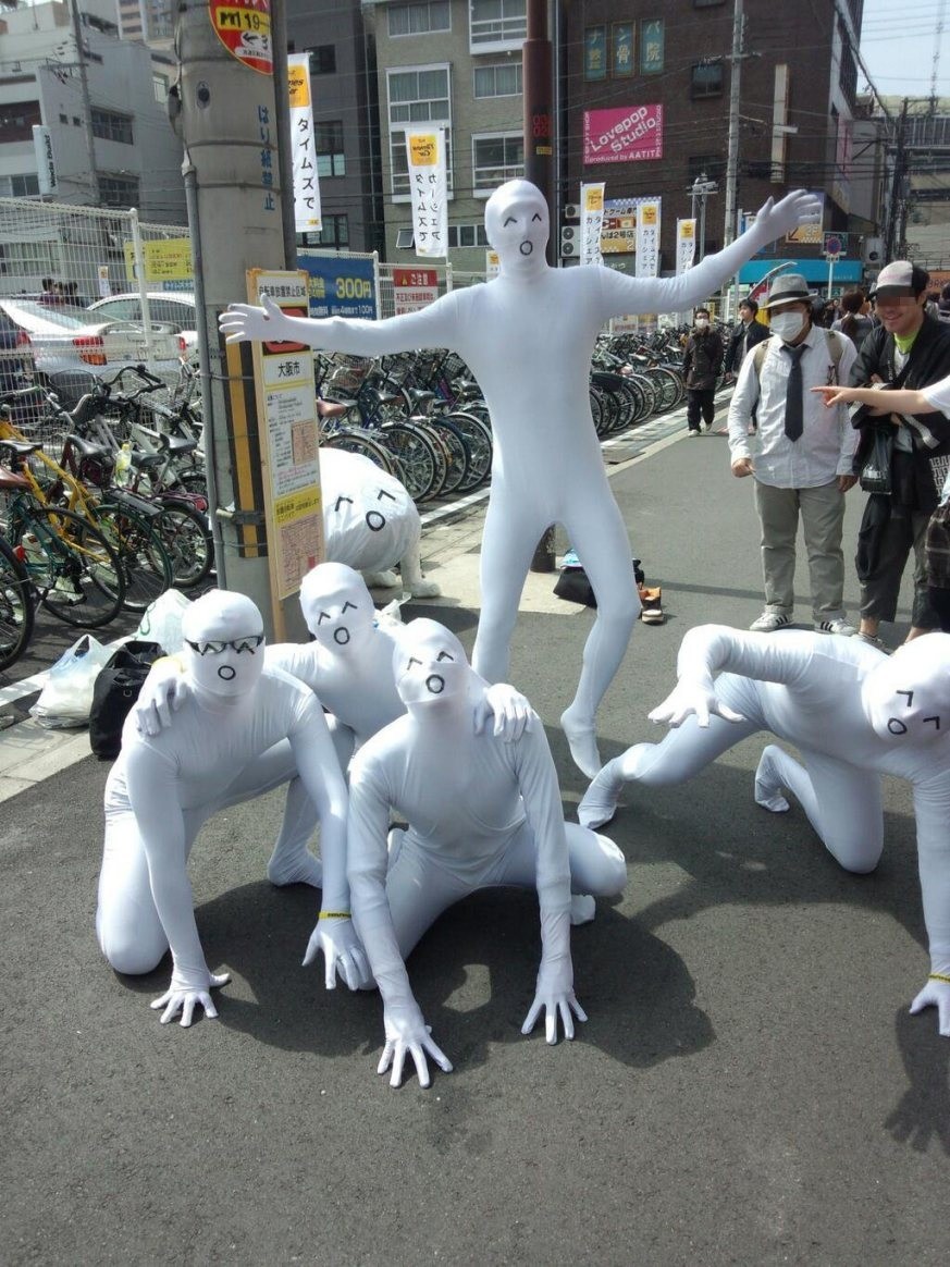 Cosplayers At Nipponbashi Street Festa