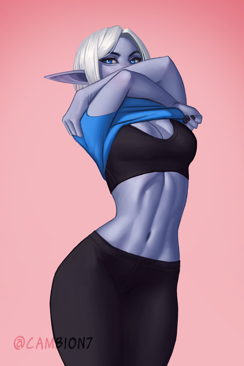 Dark Elf Abs By Cambion