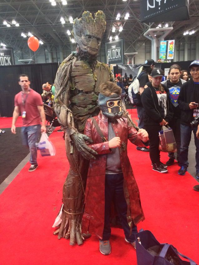 Groot And Star Lord The Very Best Cosplay From New York Comic Co