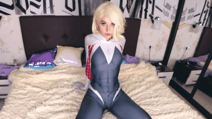 Gwen Stacy From Marvel By Purple Bitch