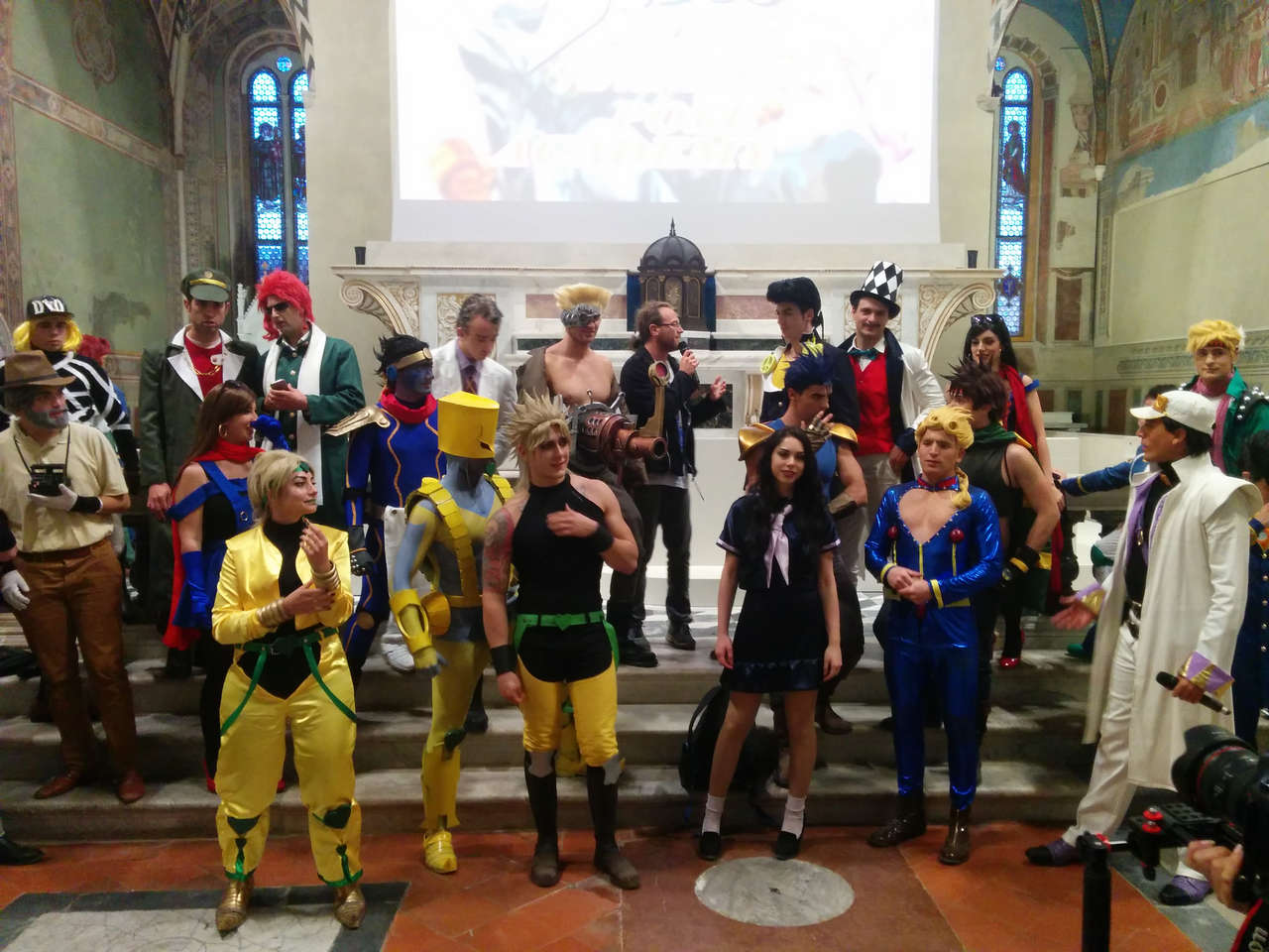 Jojo Pose Contest Cosplay And More From Lucca Comics Video Album And Info In Comment