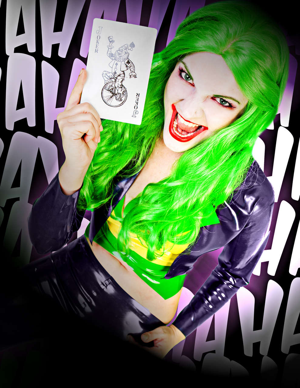 Joker Latex By Candy Valentin