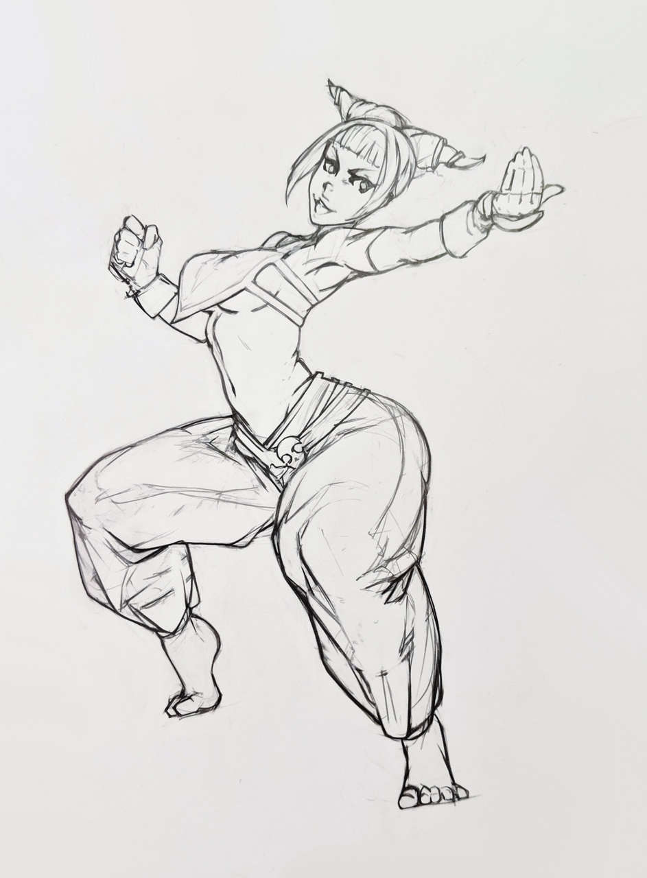 Juri Is Ready To Go Street Fighter Ithinkaboutthisofte